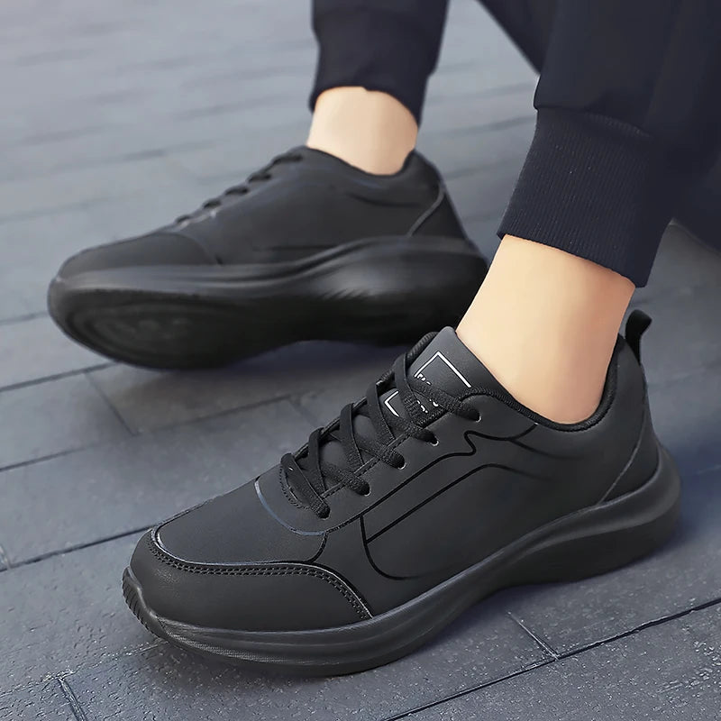 New Men Running Shoes Winter Warm Male Sneakers