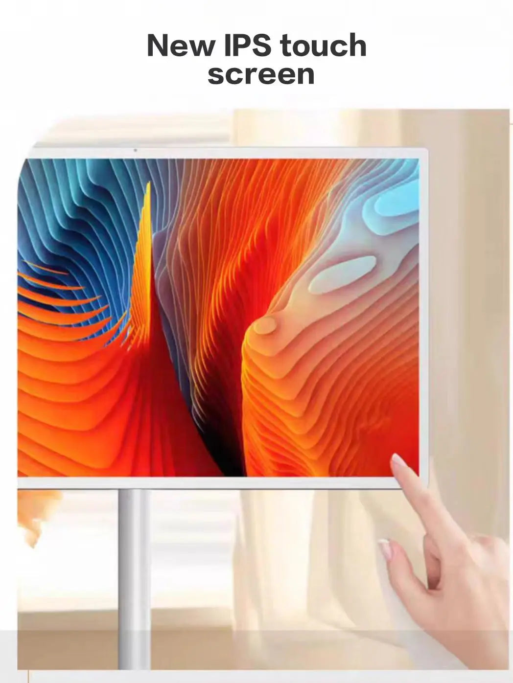 32-Inch 4K Movable Smart Touch Screen Tv