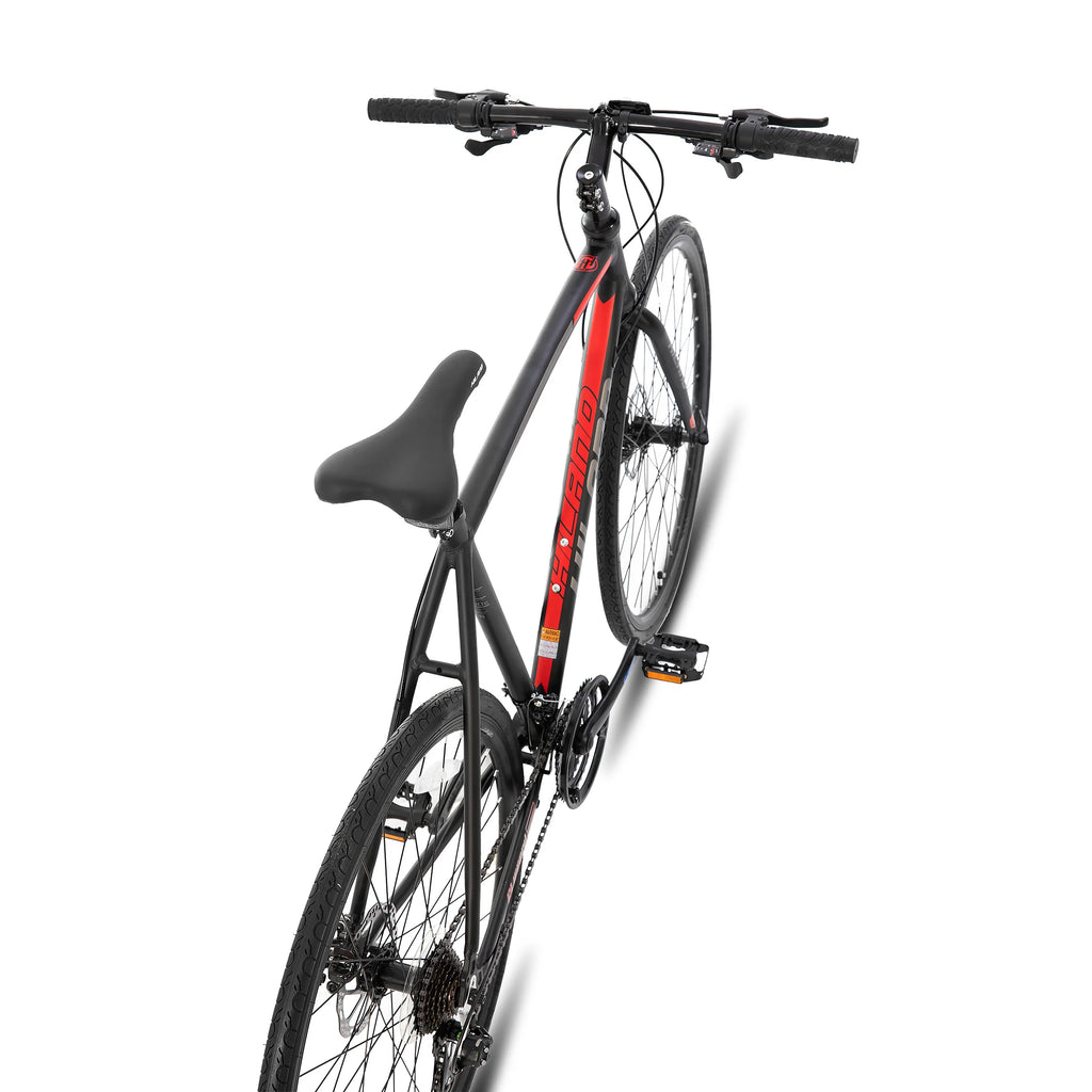 HILAND 700c Road Bike, 14 Speeds, Light Weight Aluminum Frame