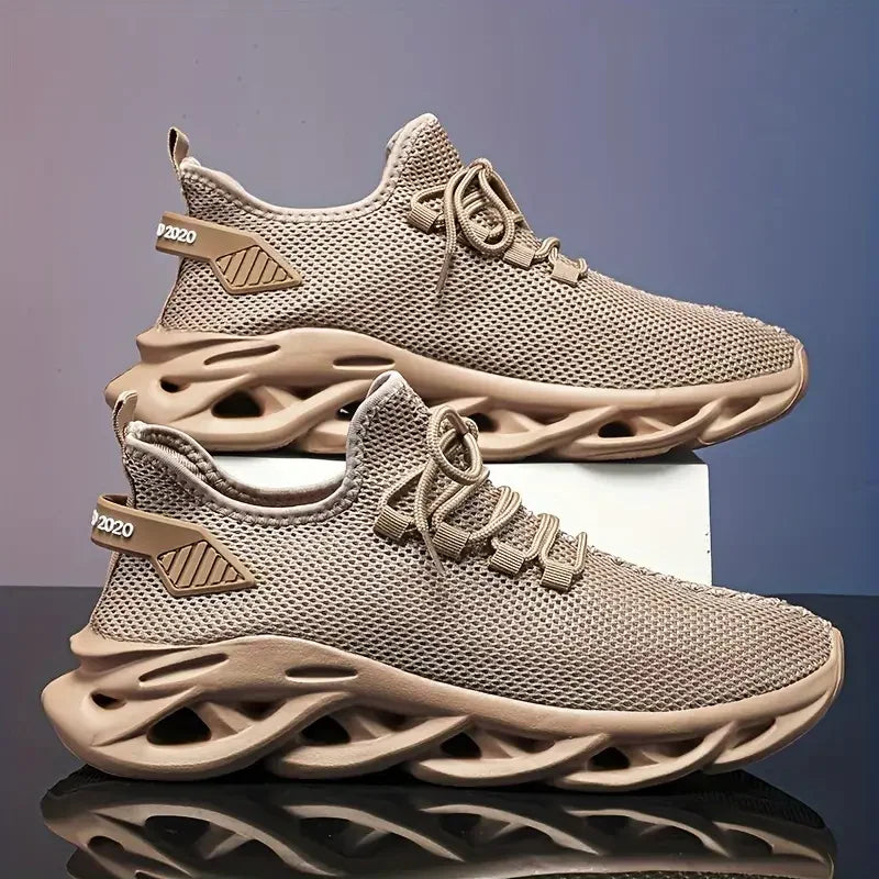 Men Sports Running Black Jogging Shoes Casual Sneakers
