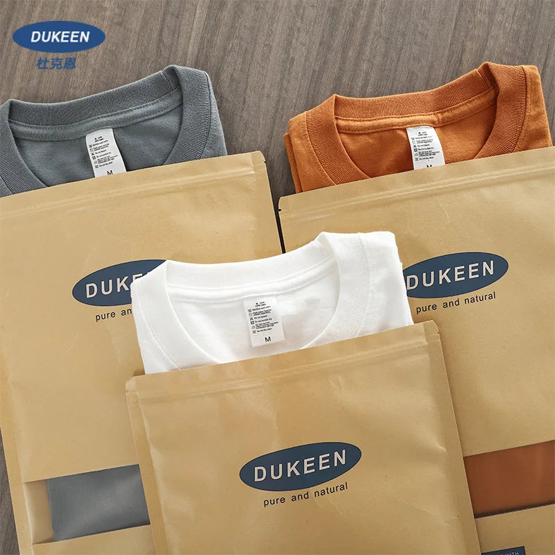 Dukeen Men’s Oversized Heavy Cotton T-Shirt