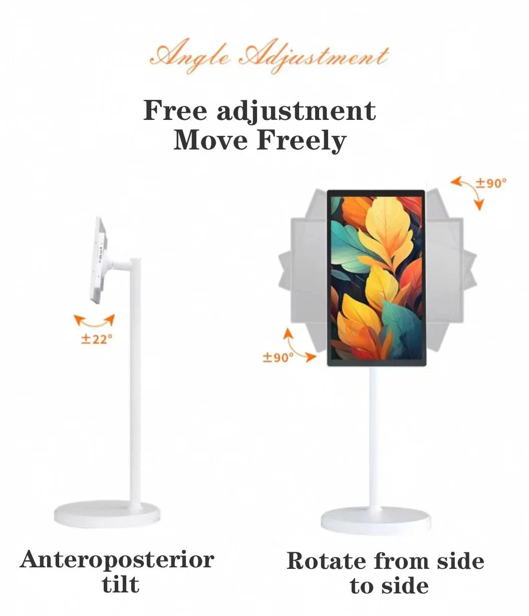 32-Inch 4K Movable Smart Touch Screen Tv