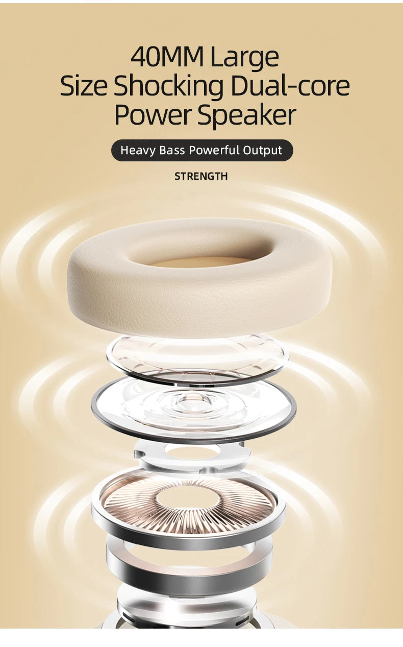 Lenovo TH30 Wireless Headphones Bluetooth 5.3 Headset