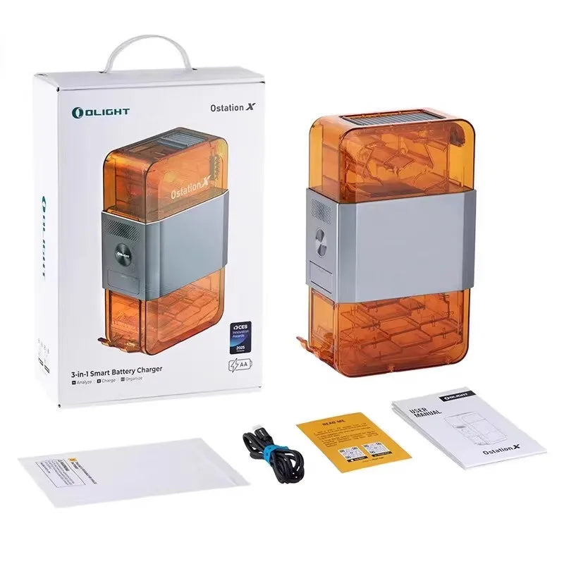 Ostation X 3-in-1 Smart Battery Charger by VERFANS