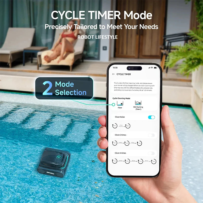 M2 Cordless Robotic Pool Cleaner