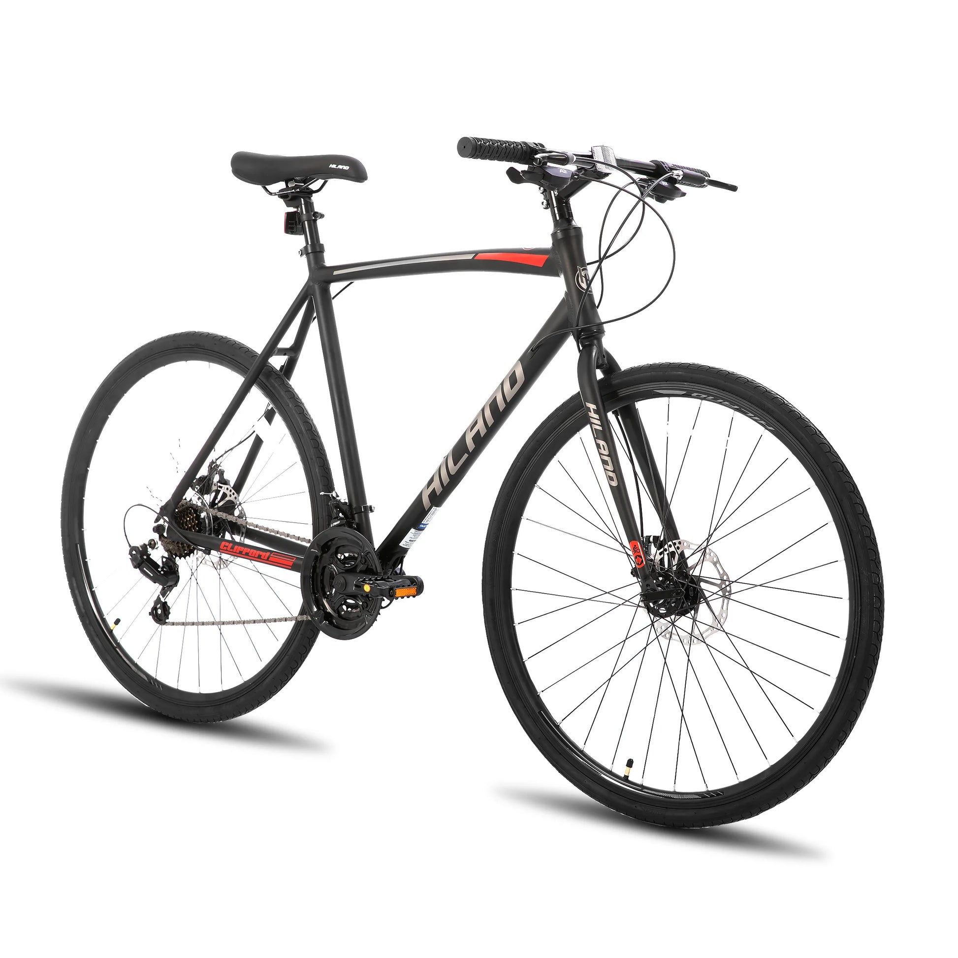 HILAND 700c Road Bike, 14 Speeds, Light Weight Aluminum Frame