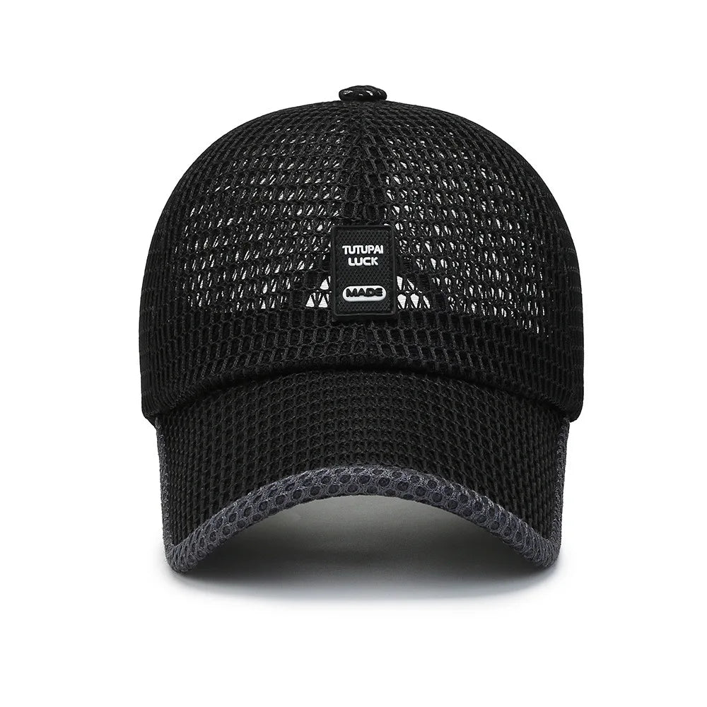 [NORTHWOOD] Men's Mesh Baseball Cap Breathable Summer Caps