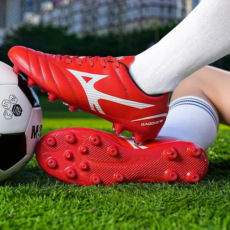 Men Soccer Shoes Adult Kids TF/FG Football Boots