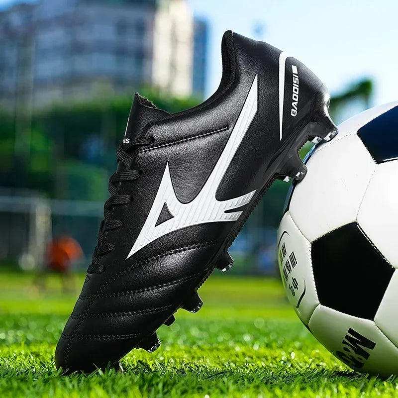 Men Soccer Shoes Adult Kids TF/FG Football Boots