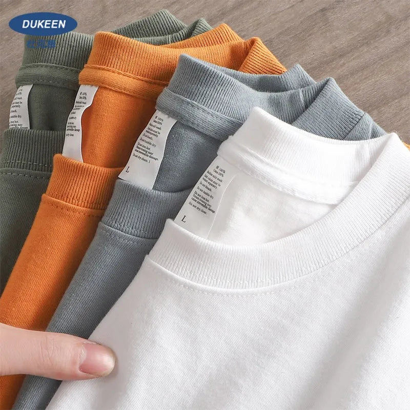Dukeen Men’s Oversized Heavy Cotton T-Shirt