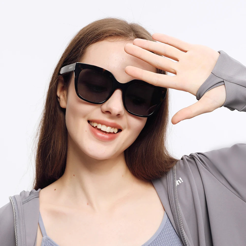Classics Folding Sunglasses 2024 New Fashion TR-90 Large Frame