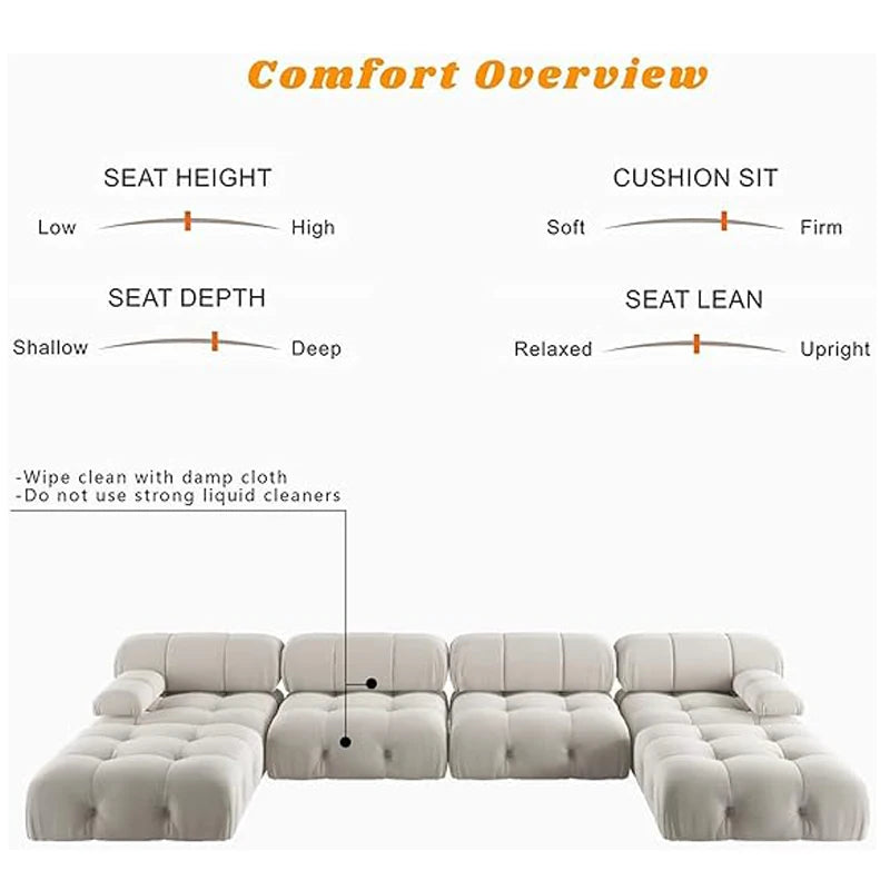 Modern Sectional Sofa for living room
