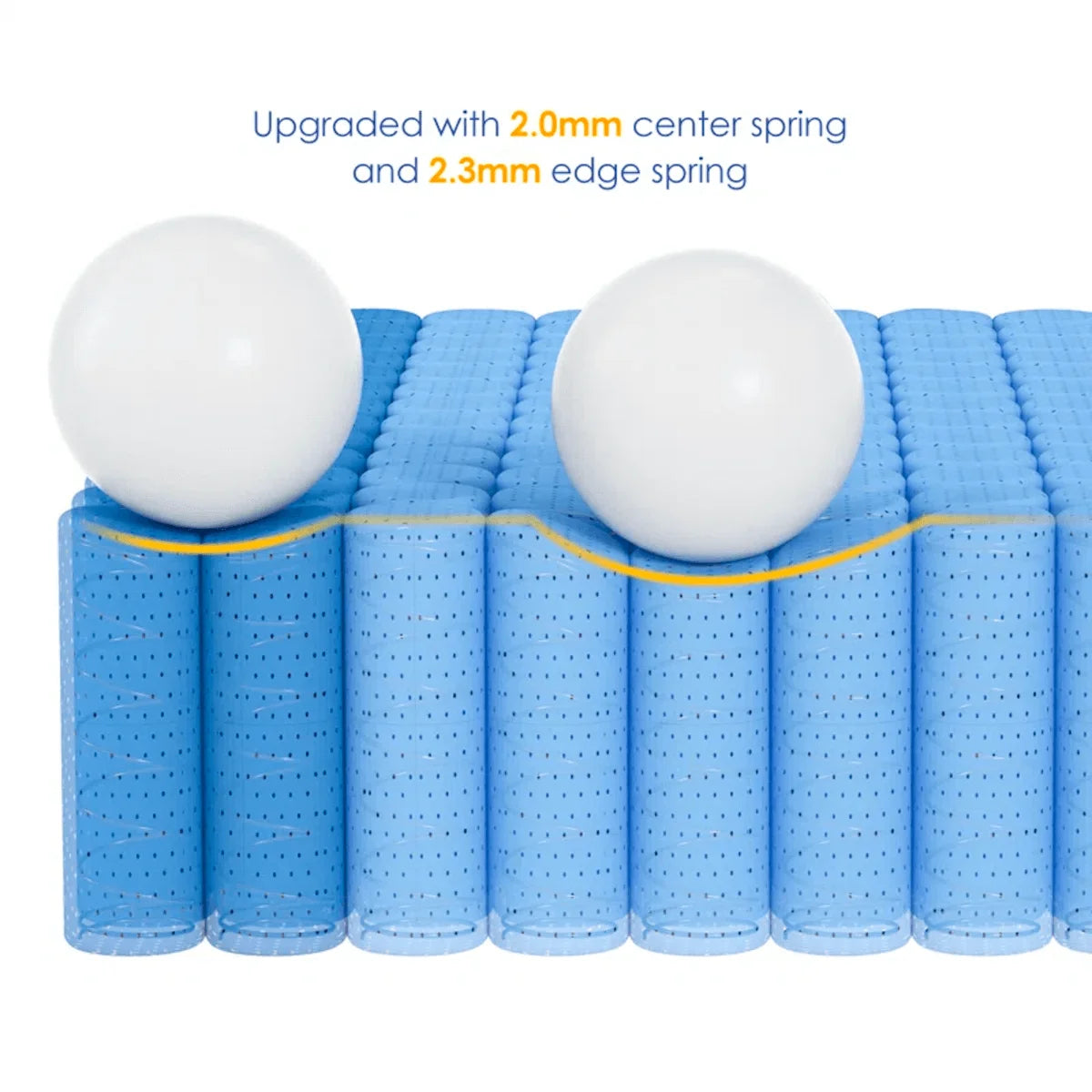 Queen Size Mattress Medium Firm Hybrid Mattress with Gel Memory Foam