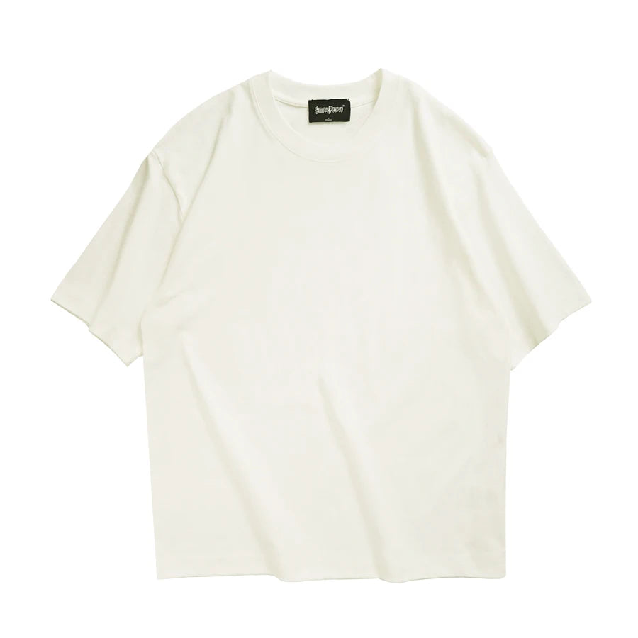 WAVLATII New Men Oversized T shirts