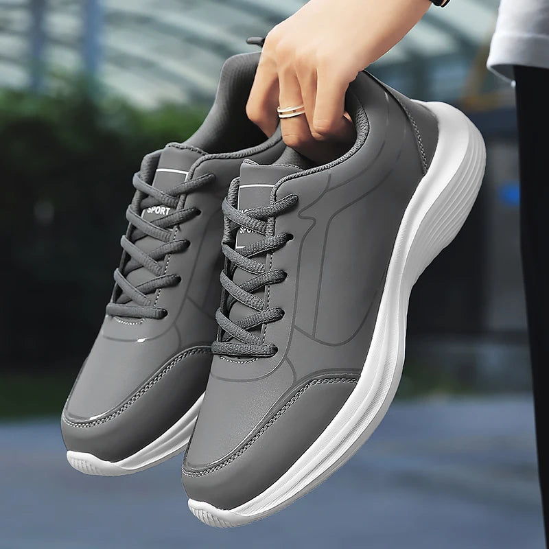 New Men Running Shoes Winter Warm Male Sneakers