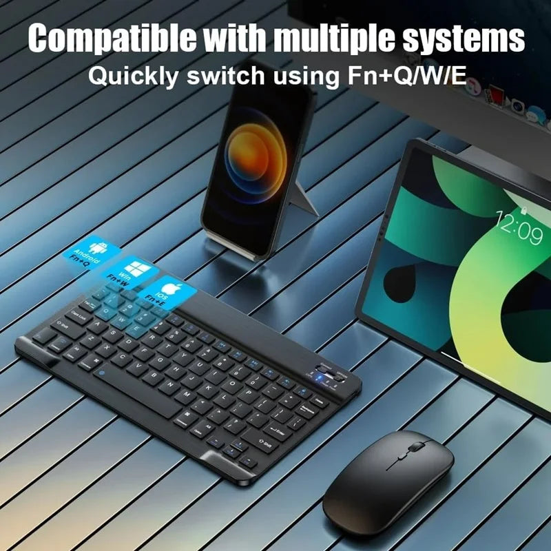 Wireless Keyboard Bluetooth Keyboard For Android IOS Windows