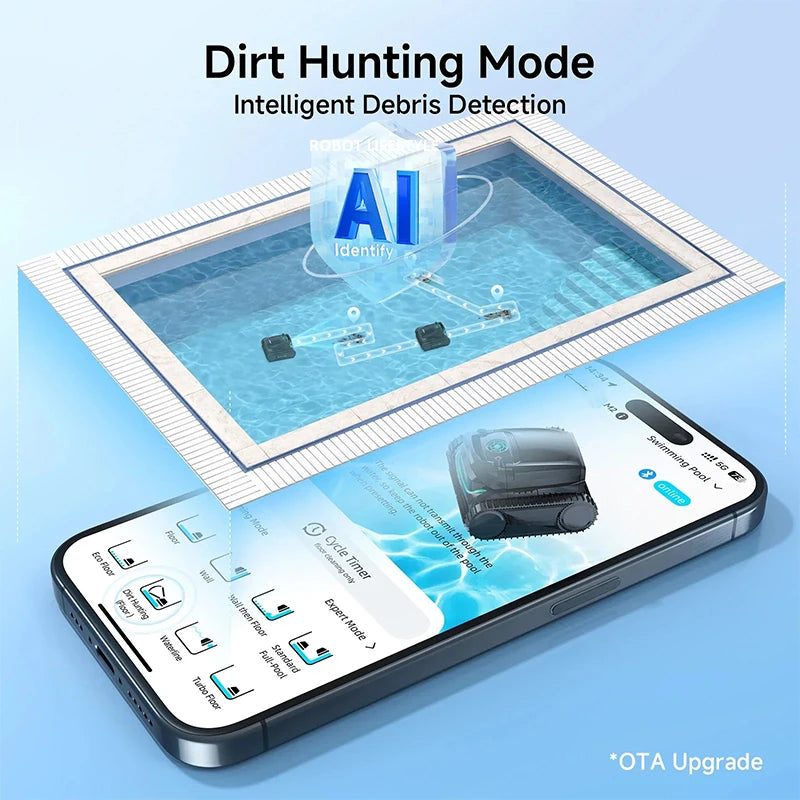 M2 Cordless Robotic Pool Cleaner