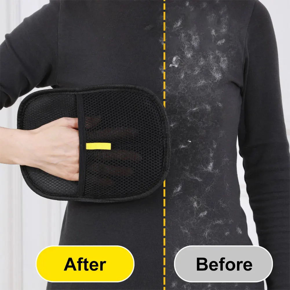 Double-Sided Pet Hair Remover Glove – For Cats, Dogs, Carpets & Sofas