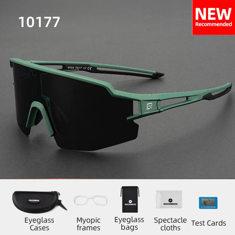 ROCKBROS Cycling Glasses Photochromic Eye Protecting Glasses