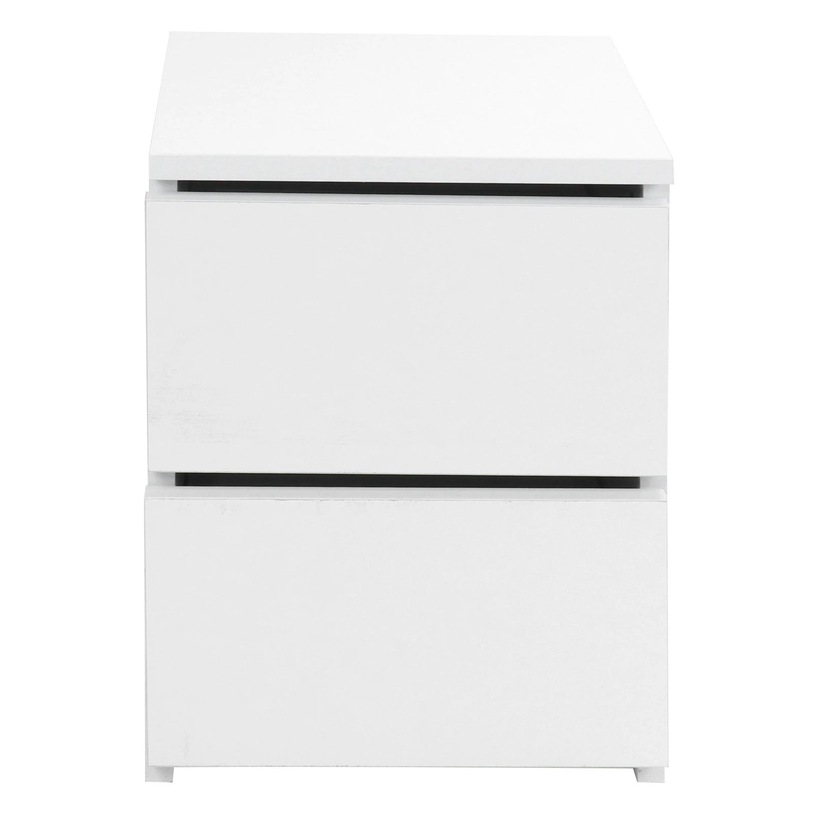 Bedside Table with 2 Drawers Modern Night Stand Table