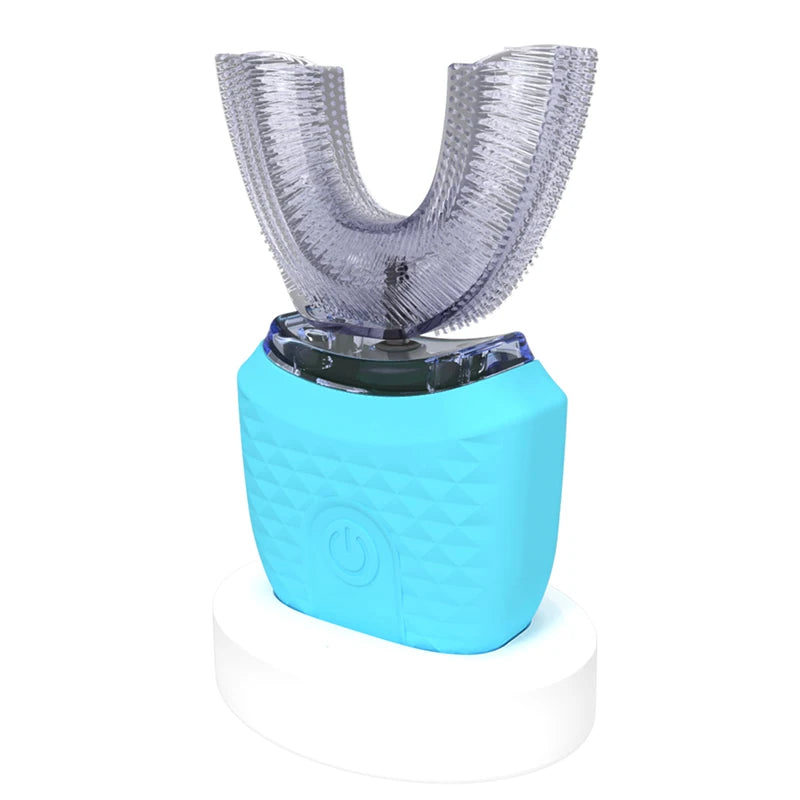 ✨ 360° Ultrasonic U-Shaped Electric Toothbrush