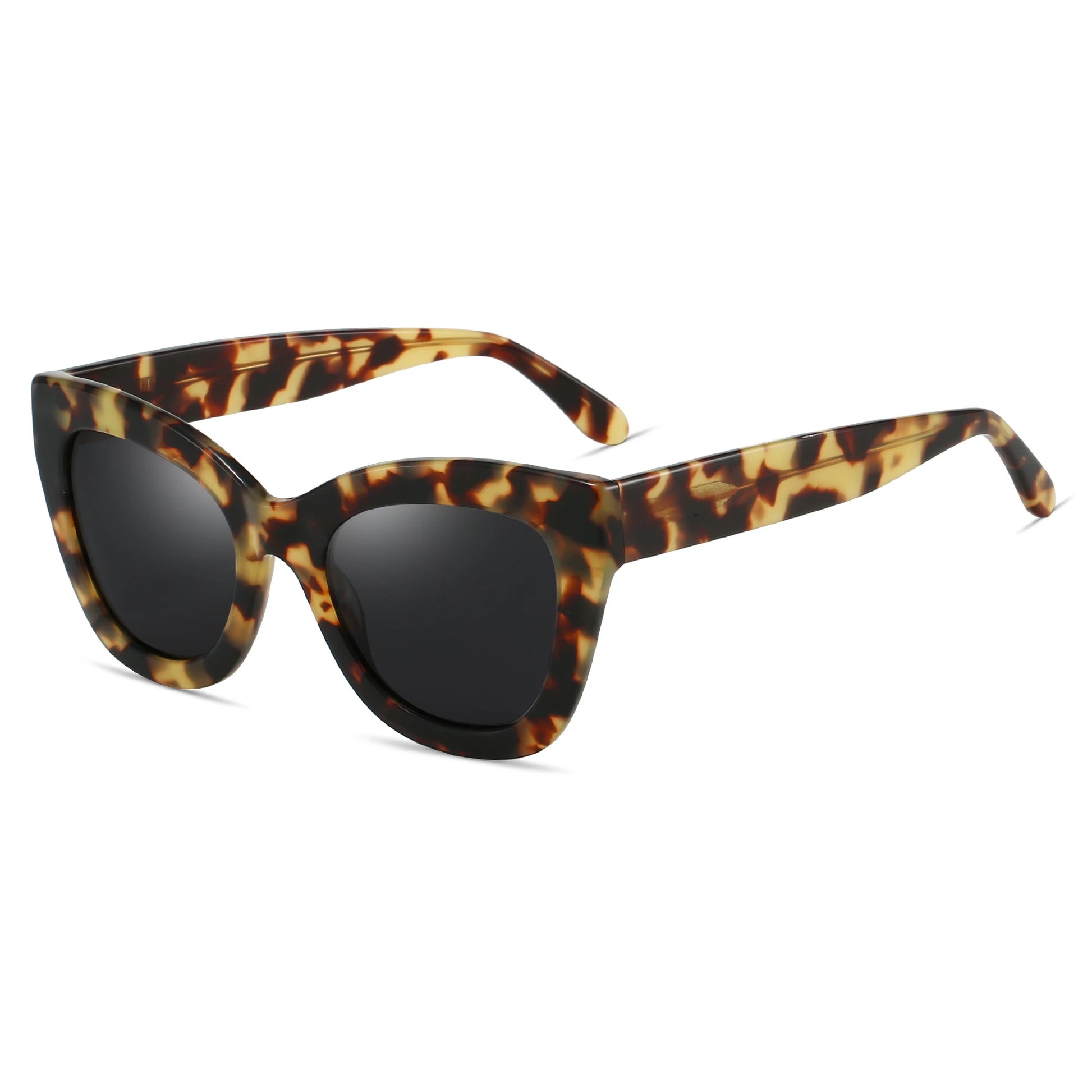 ZENOTTIC Handmade Acetate Butterfly Polarized Sunglasses