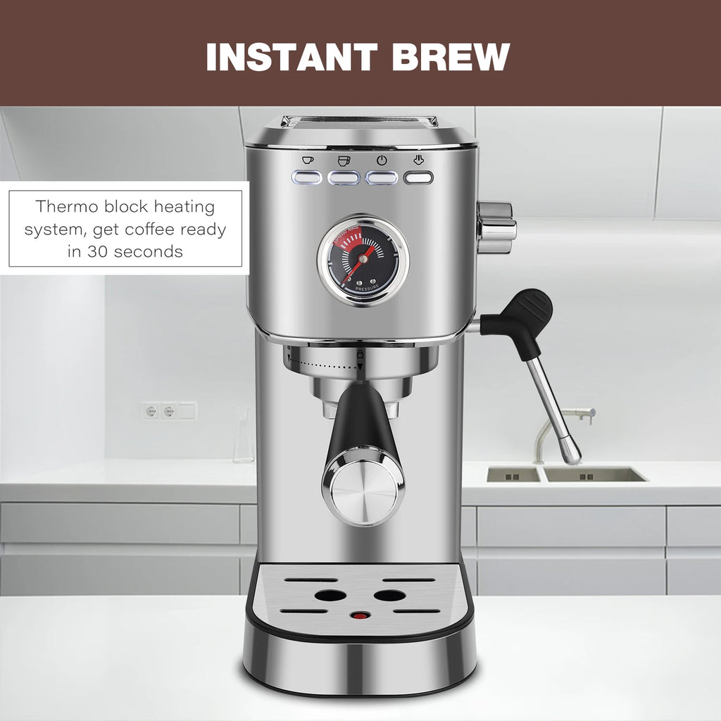 DOYOMI 20 Bar Espresso Machine, Professional Espresso Maker With Milk Frother