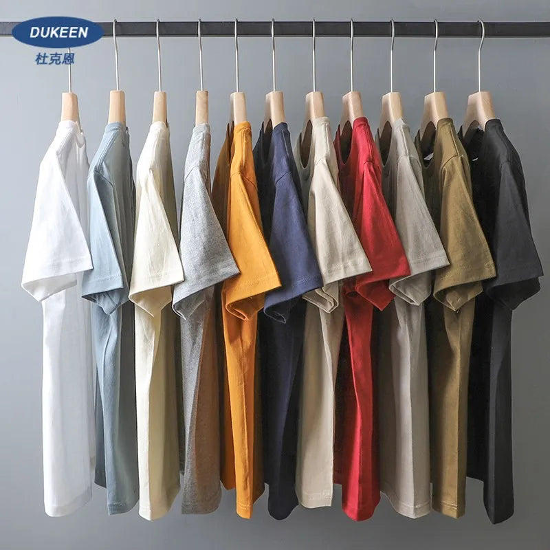 Dukeen Men’s Oversized Heavy Cotton T-Shirt