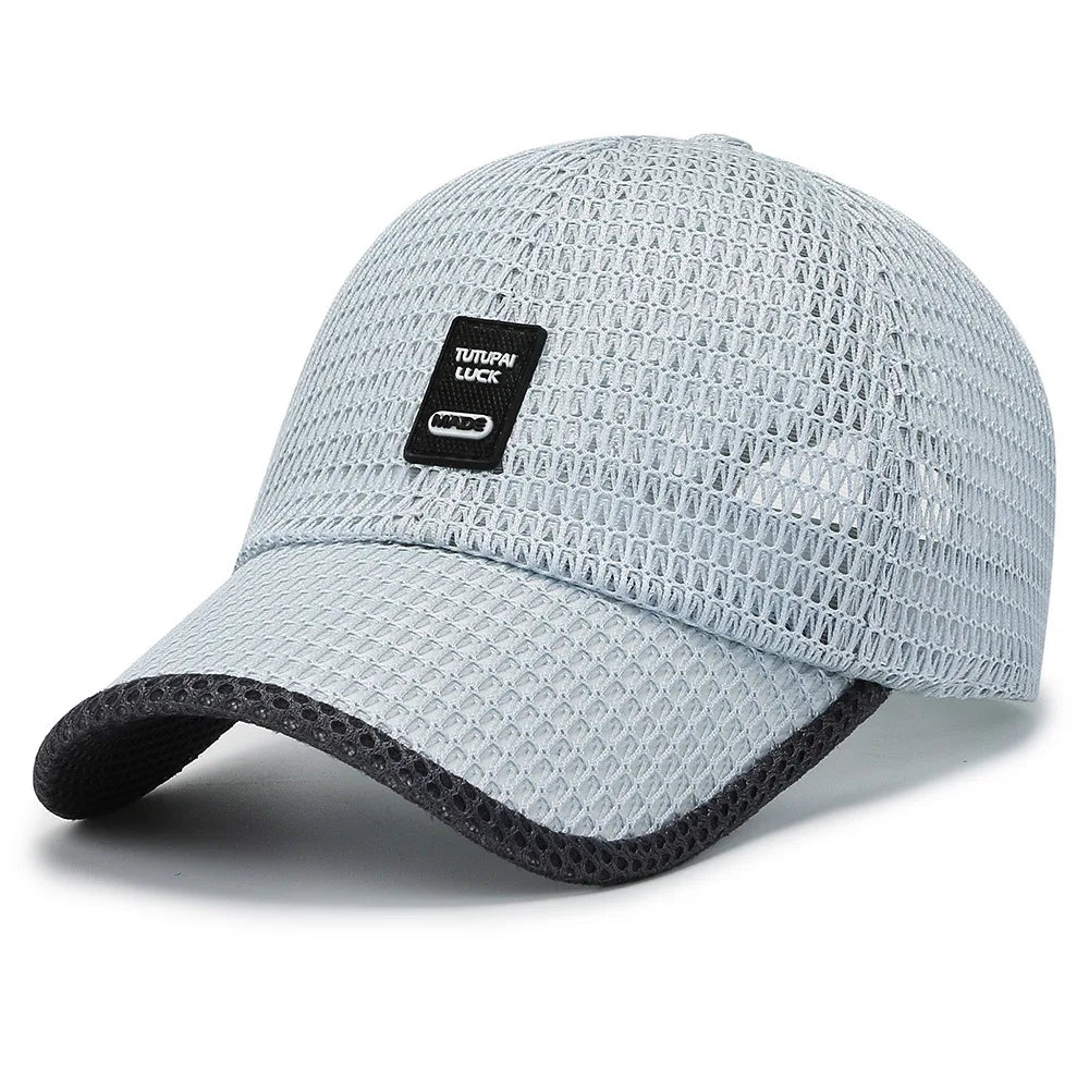 [NORTHWOOD] Men's Mesh Baseball Cap Breathable Summer Caps