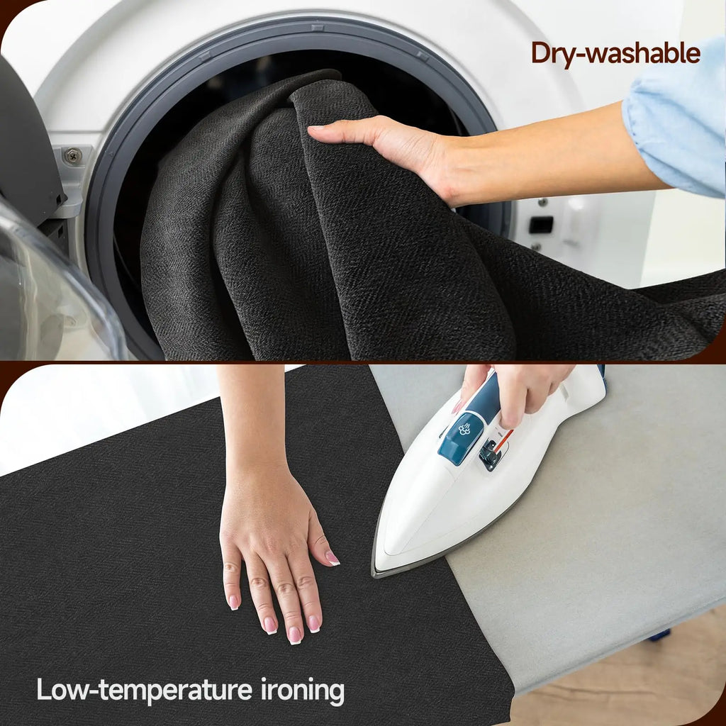 Living Room Sofa Furniture Luxury Couch with Cushions Washable Linen Cover