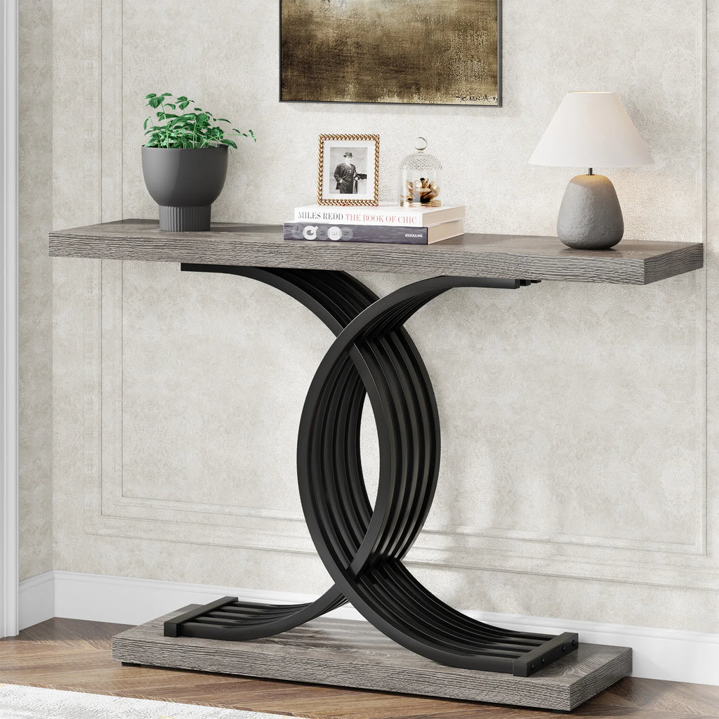 Tribesigns Gold Entryway Table
