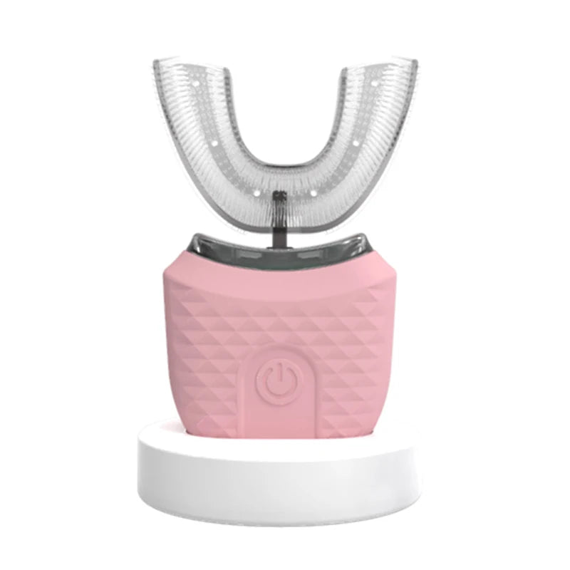 ✨ 360° Ultrasonic U-Shaped Electric Toothbrush