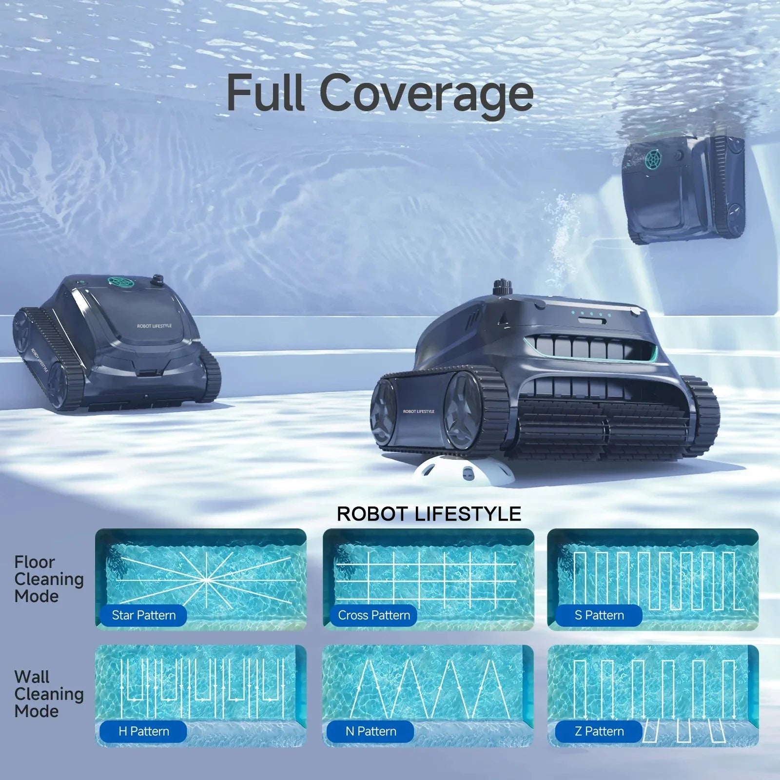 S2 Pro Robotic Pool Cleaner
