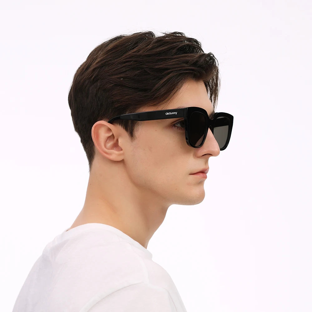 Classics Folding Sunglasses 2024 New Fashion TR-90 Large Frame