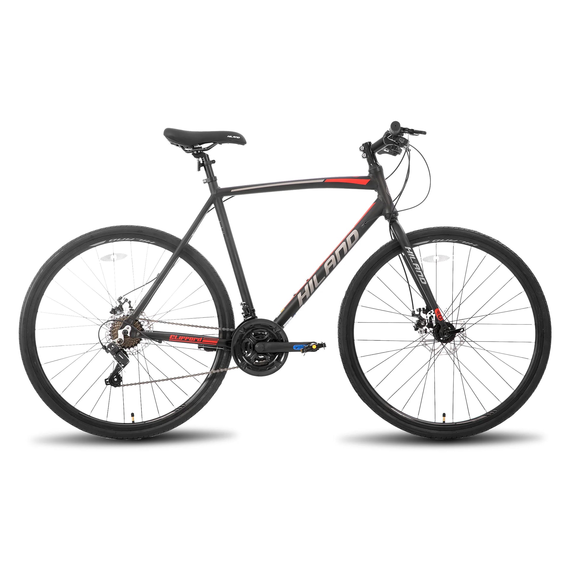 HILAND 700c Road Bike, 14 Speeds, Light Weight Aluminum Frame