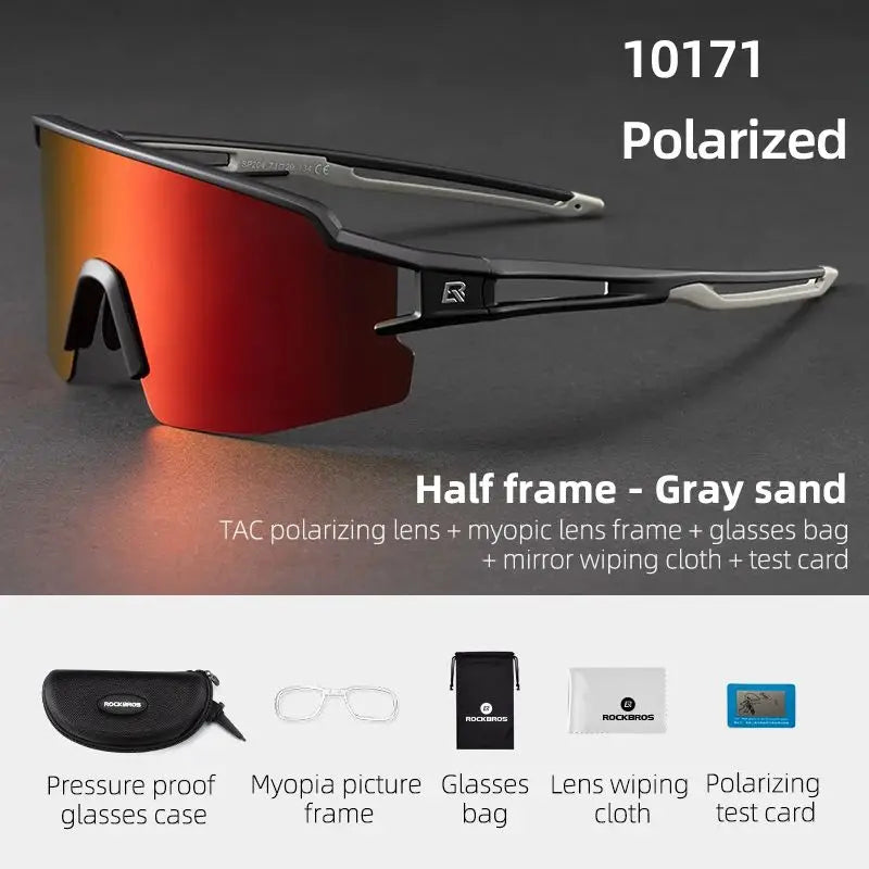 ROCKBROS Cycling Glasses Photochromic Eye Protecting Glasses