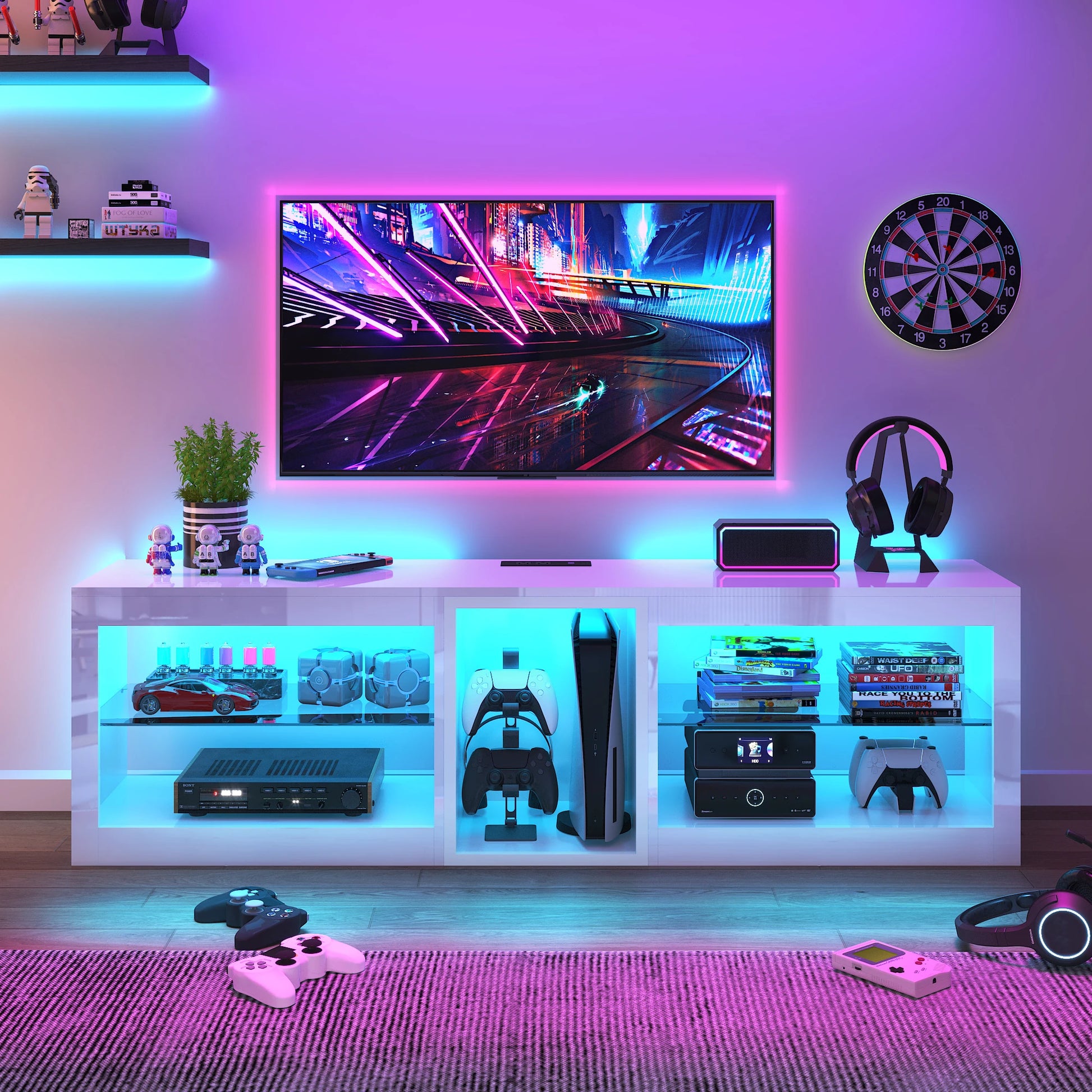LED TV Stand for Televisions up to 70inch