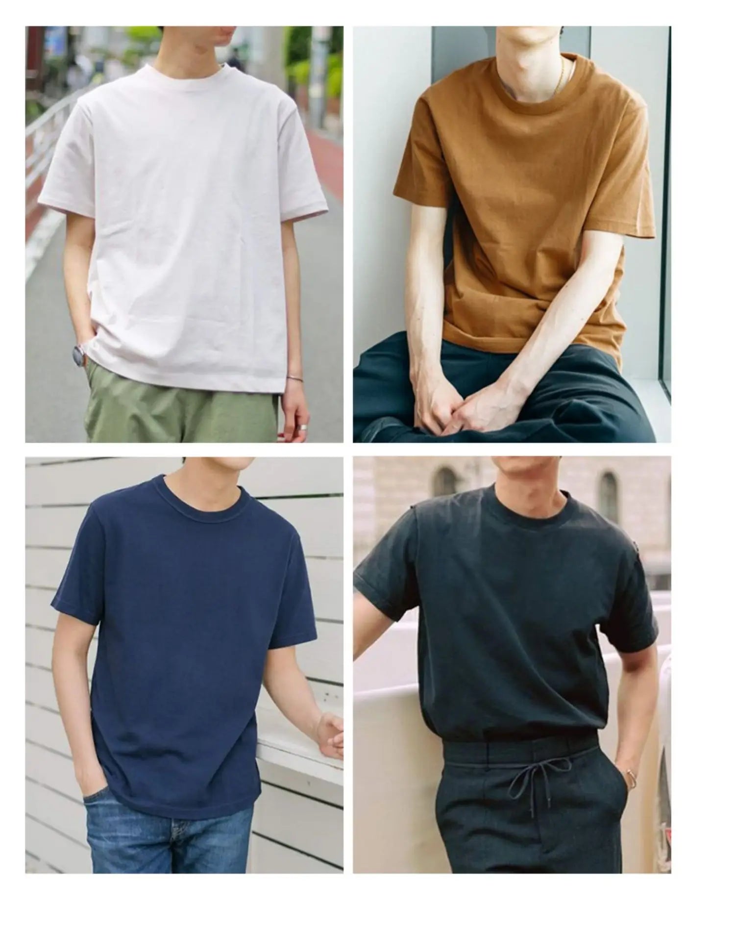 Dukeen Men’s Oversized Heavy Cotton T-Shirt