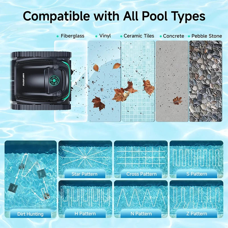 M2 Cordless Robotic Pool Cleaner