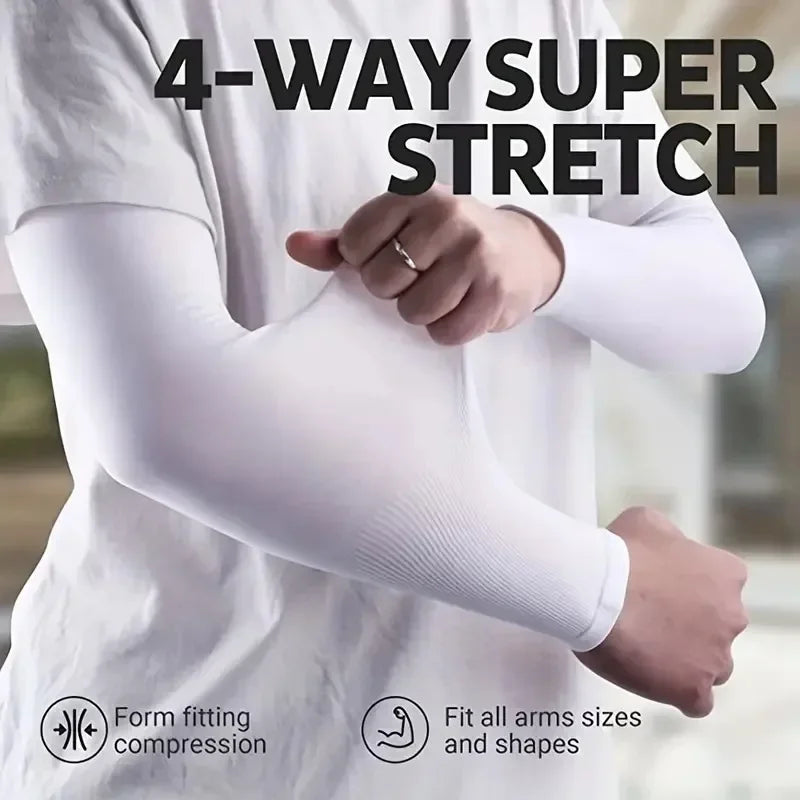 3 Pair of Breathable Sun Protection leg Sleeves