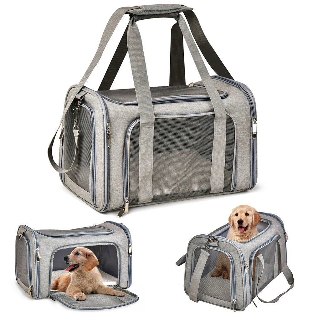 Airline approved small dogs and cats carrying bag