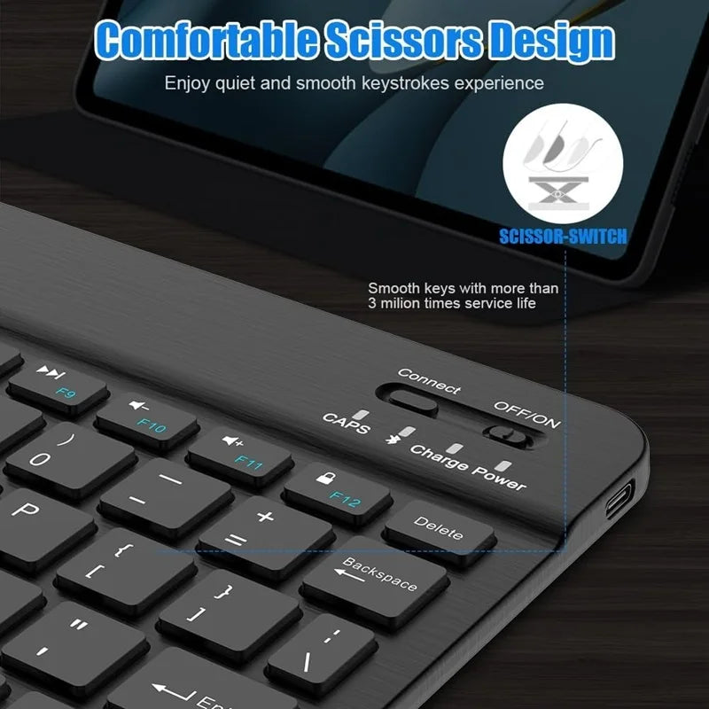 Wireless Keyboard Bluetooth Keyboard For Android IOS Windows