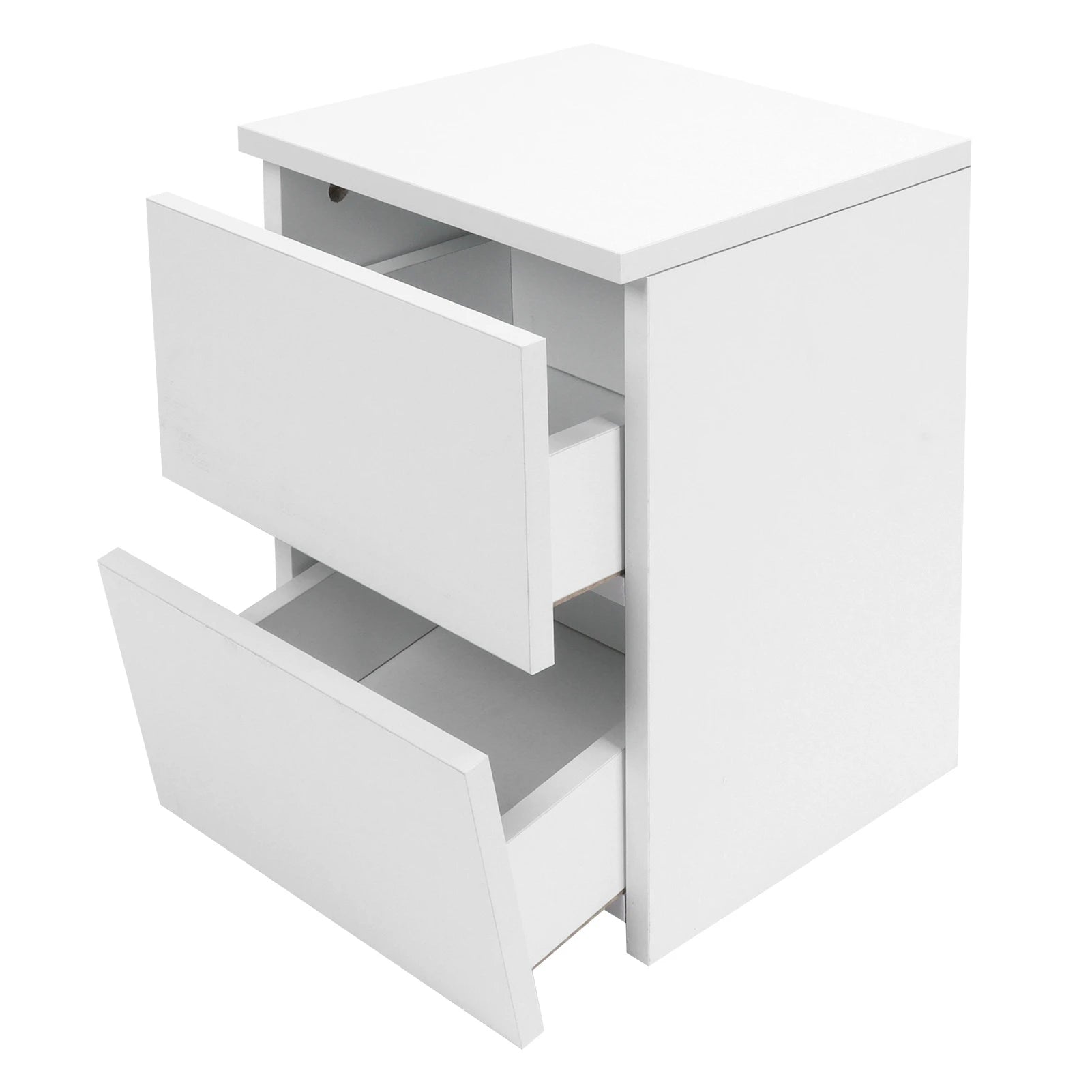 Bedside Table with 2 Drawers Modern Night Stand Table