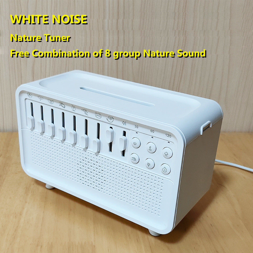 3 In 1 Bluetooth Speaker White Noise Sleep Night