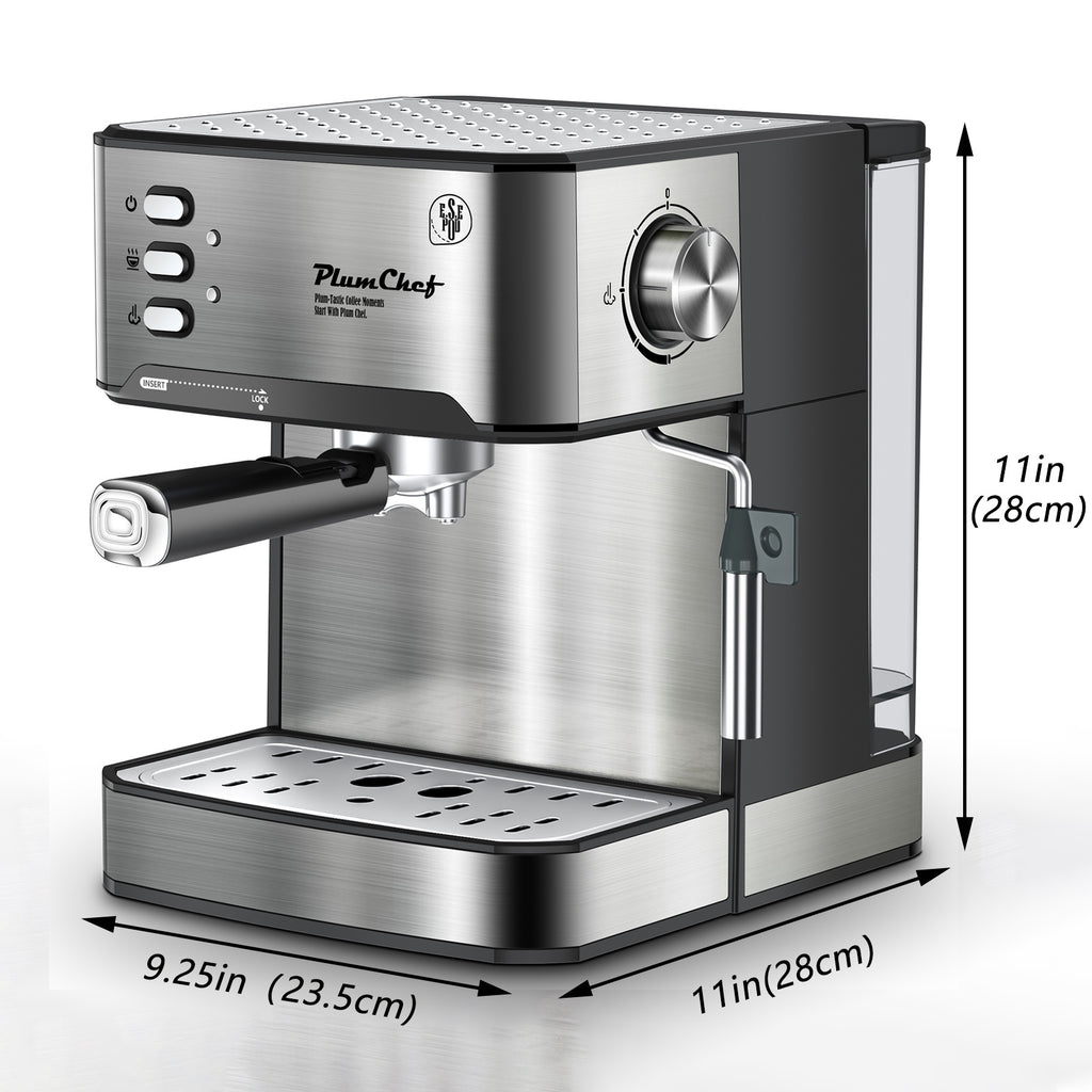 20 Bar Professional Espresso Machine With Milk Frothier