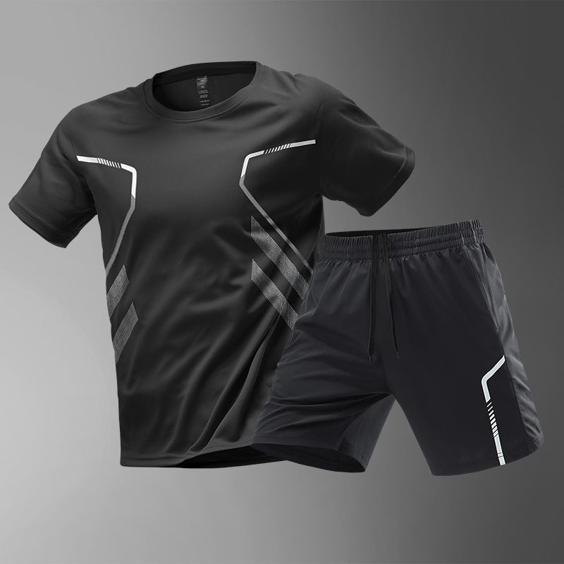 Men's sports T-shirts and shorts