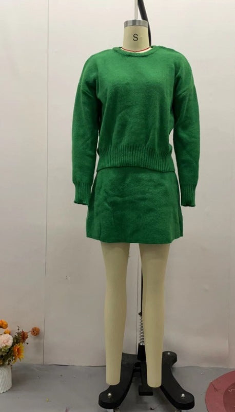 Cozy Chic Two-Piece Knit Set – Effortlessly Cool, Undeniably Elegant