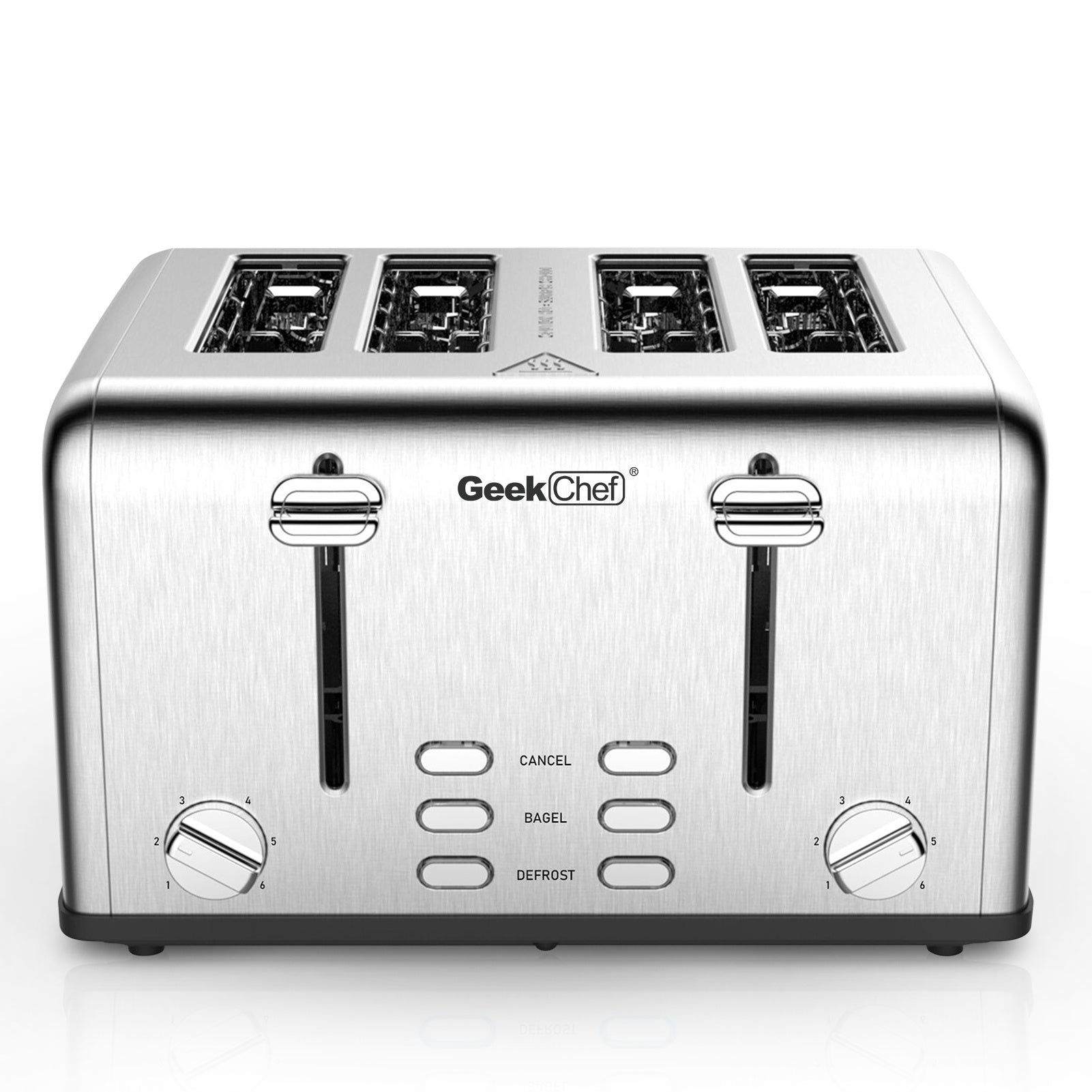 4 Slice and dual control Toaster