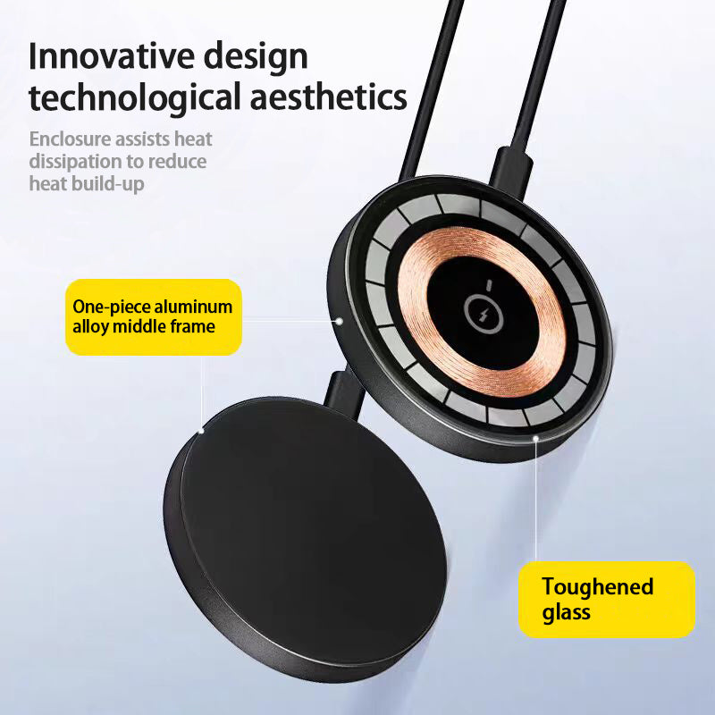The Qi Wireless Charger 15w Magnetic Wireless Fast Charger