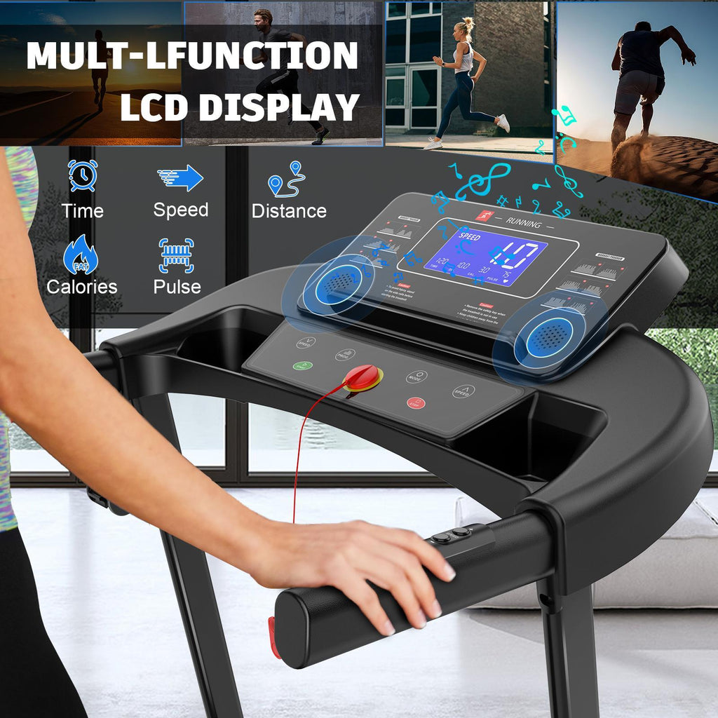 Three-level Adjustment Incline Adjustment Indoor Aerobic Treadmill